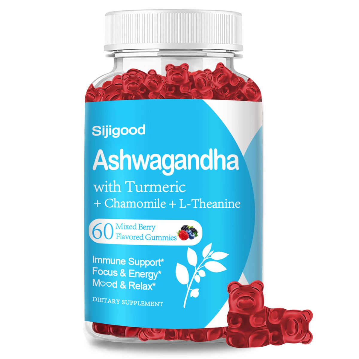 Sijigood Ashwagandha Gummies - For Body and Mind Balance