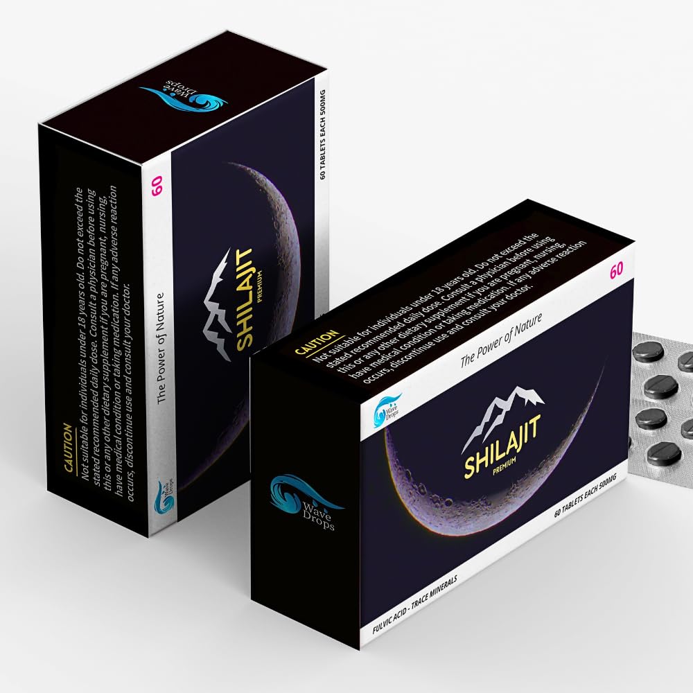 Shilajit Resin Tablets – Energy, Metabolism & Immunity