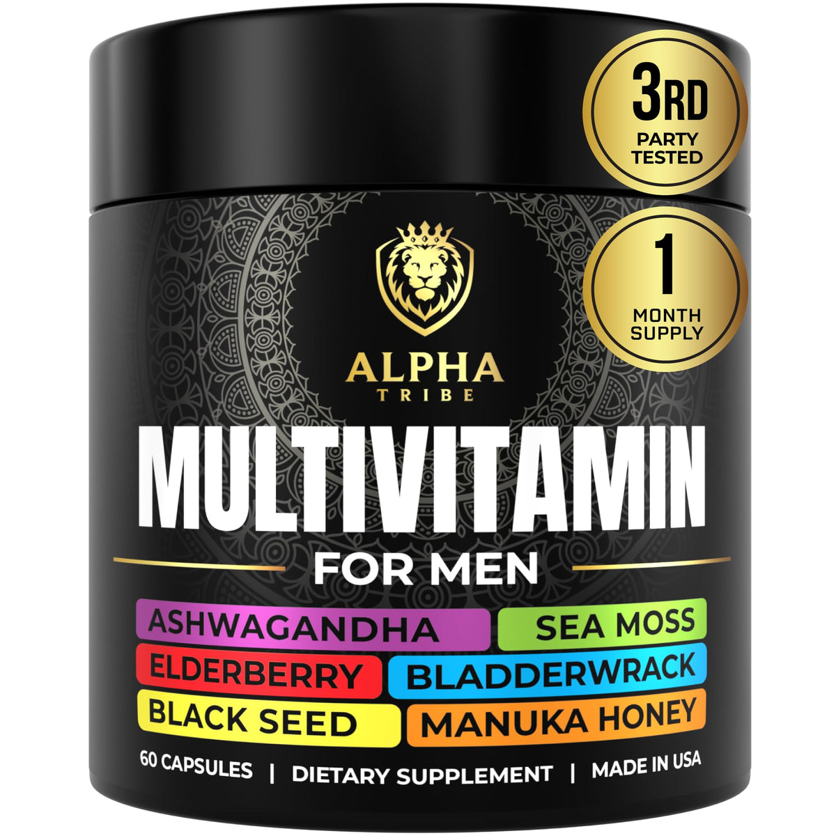 Daily Multivitamin for Men – Energy, Immunity & Vitality