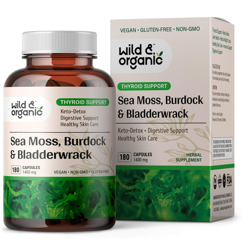 Irish Sea Moss Capsules – Gut, Immunity & Thyroid Support